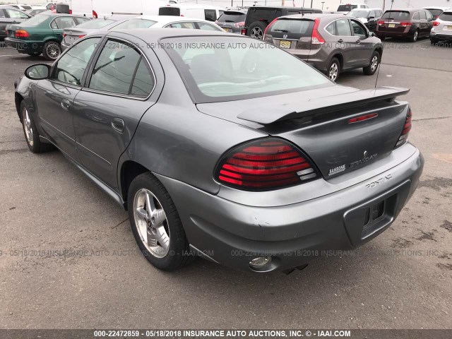 1G2NF52E44M653668 - 2004 PONTIAC GRAND AM SE1 GRAY photo 3