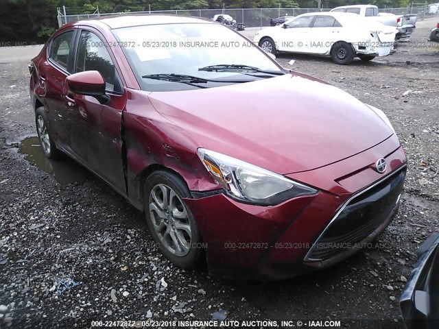 3MYDLBZV4GY102003 - 2016 TOYOTA SCION IA RED photo 6