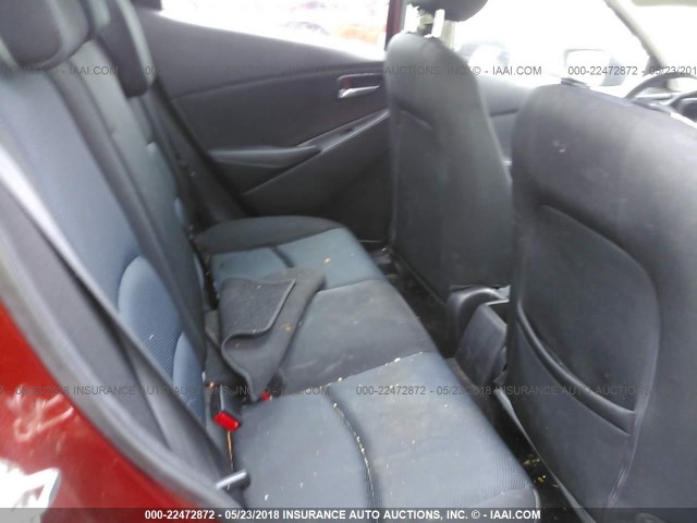 3MYDLBZV4GY102003 - 2016 TOYOTA SCION IA RED photo 8