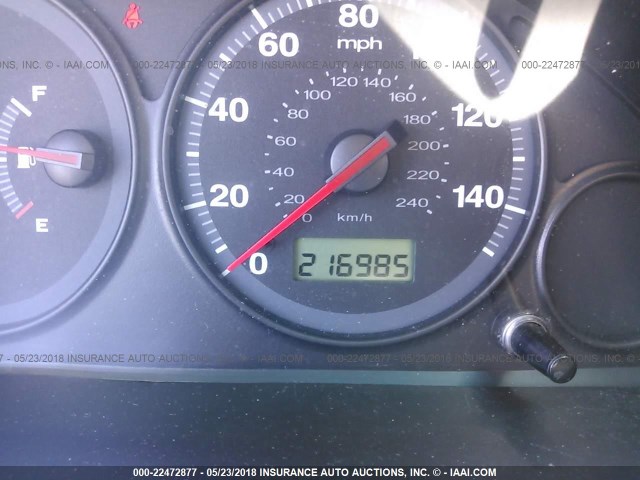 1HGES16335L001335 - 2005 HONDA CIVIC DX VP RED photo 7