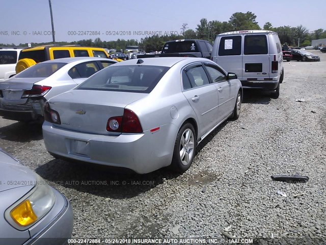 1G1ZB5E08CF251320 - 2012 CHEVROLET MALIBU LS 灰色 照片 4