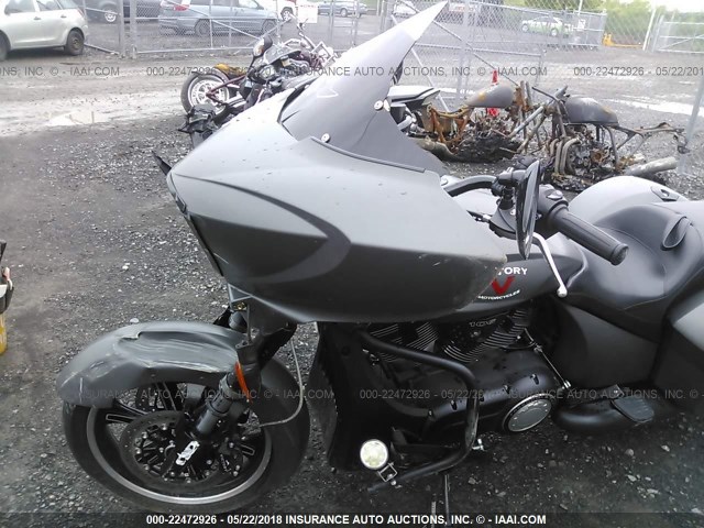 5VPDB36N6E3031454 - 2014 VICTORY MOTORCYCLES CROSS COUNTRY  BLACK photo 5
