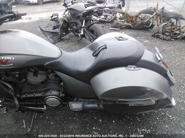 5VPDB36N6E3031454 - 2014 VICTORY MOTORCYCLES CROSS COUNTRY  BLACK photo 6