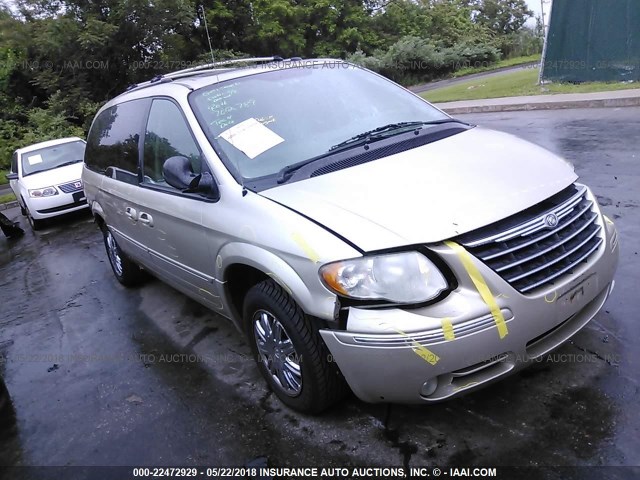 2C4GP64L45R233460 - 2005 CHRYSLER TOWN & COUNTRY LIMITED GOLD photo 1