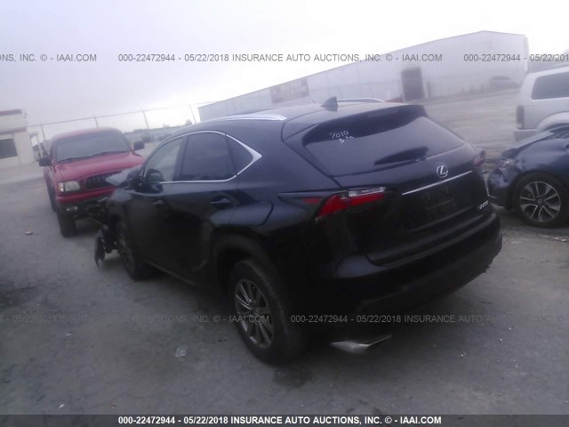 JTJYARBZ4H2057010 - 2017 LEXUS NX 200T/BASE/F SPORT BLACK photo 3