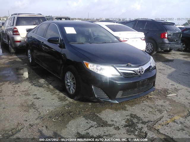 4T4BF1FK1ER404299 - 2014 TOYOTA CAMRY L/SE/LE/XLE 黑色 照片 1