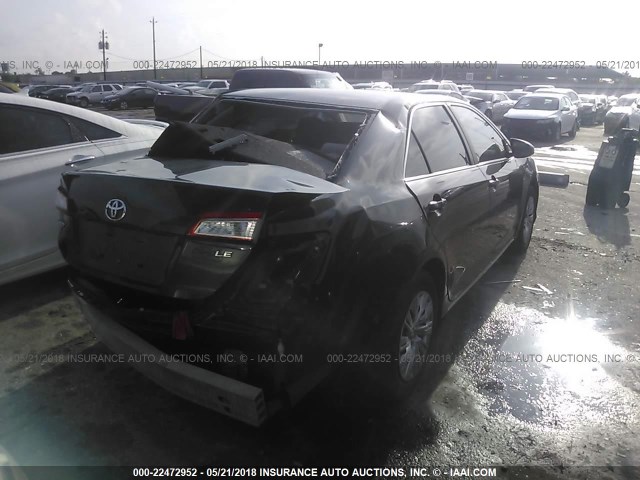 4T4BF1FK1ER404299 - 2014 TOYOTA CAMRY L/SE/LE/XLE 黑色 照片 4