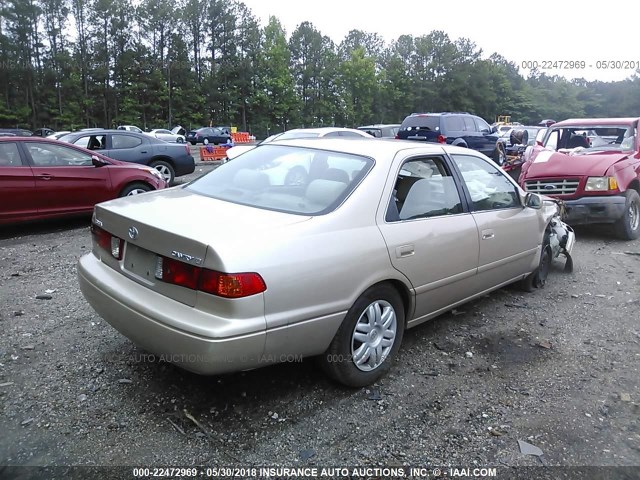 4T1BG28K2YU953069 - 2000 TOYOTA CAMRY CE/LE/XLE GOLD photo 4