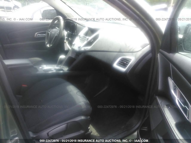 2GKALMEK5F6149571 - 2015 GMC TERRAIN SLE GREEN photo 5