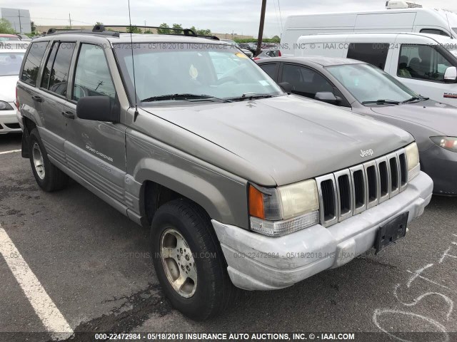 1J4GZ58S3WC114714 - 1998 JEEP GRAND CHEROKEE LAREDO/TSI GRAY photo 1