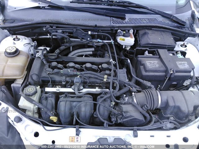 1FAFP34N97W256728 - 2007 FORD FOCUS ZX4/S/SE/SES 白色 照片 10