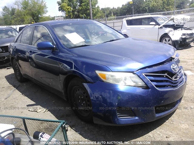 4T4BF3EK8AR066200 - 2010 TOYOTA CAMRY SE/LE/XLE ლურჯი ფოტო 1