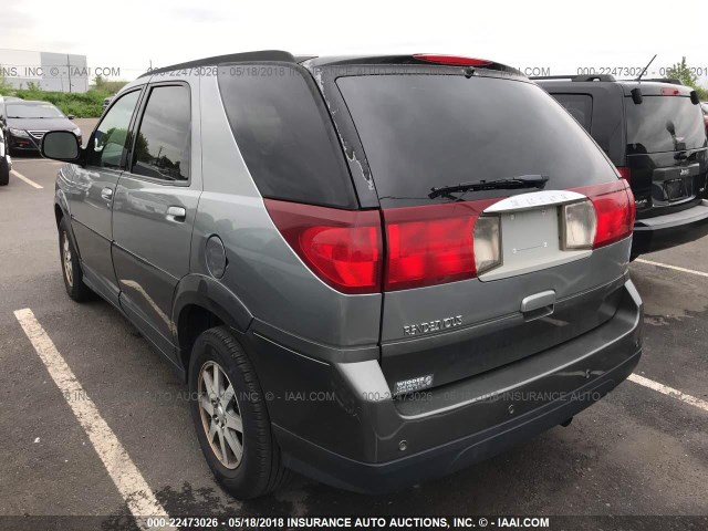 3G5DA03E14S588292 - 2004 BUICK RENDEZVOUS CX/CXL GRAY photo 3