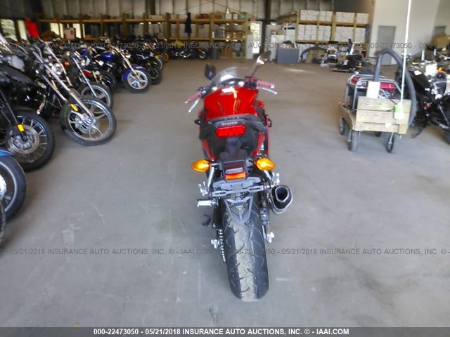 MLHRC7403F5100345 - 2015 HONDA CBR650 F RED photo 6