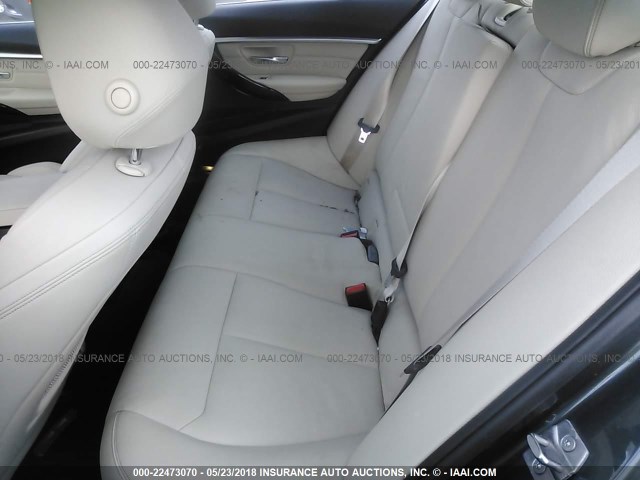 WBA8D9C55HK677545 - 2017 BMW 330 XI GRAY photo 8