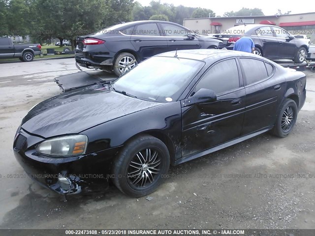 2G2WR524541344550 - 2004 PONTIAC GRAND PRIX GTP BLACK photo 2