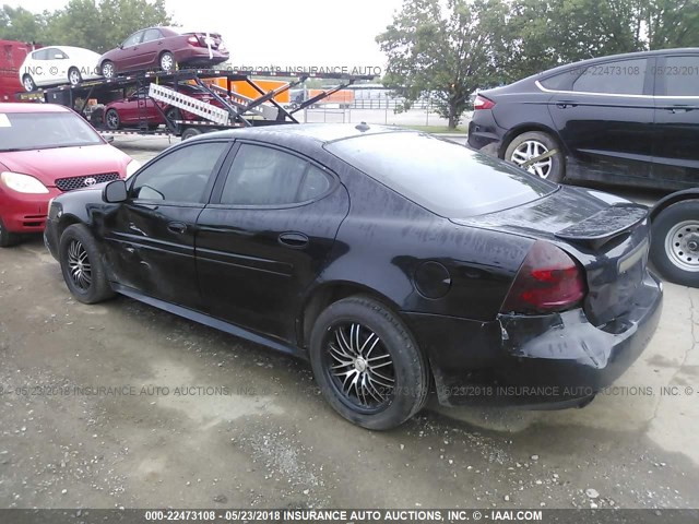 2G2WR524541344550 - 2004 PONTIAC GRAND PRIX GTP BLACK photo 3