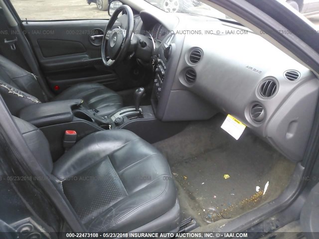 2G2WR524541344550 - 2004 PONTIAC GRAND PRIX GTP BLACK photo 5