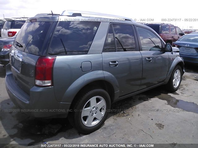 5GZCZ53407S855647 - 2007 SATURN VUE Light Blue photo 4
