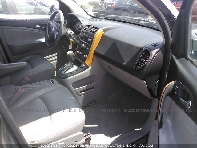 5GZCZ53407S855647 - 2007 SATURN VUE Light Blue photo 5
