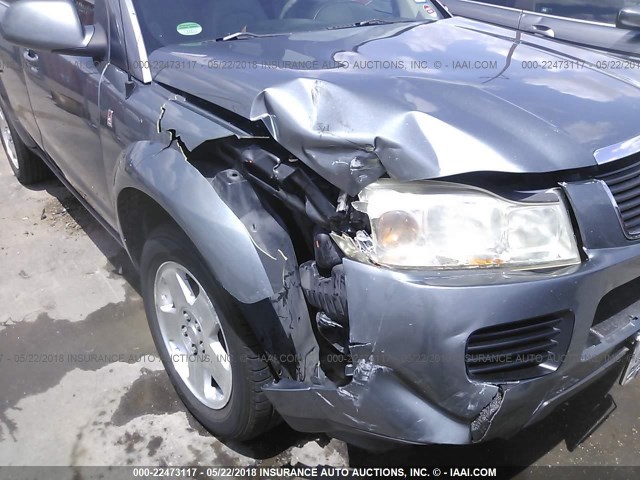 5GZCZ53407S855647 - 2007 SATURN VUE Light Blue photo 6