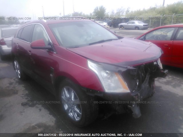 3GYFNFEYXAS535399 - 2010 CADILLAC SRX PREMIUM COLLECTION RED photo 1