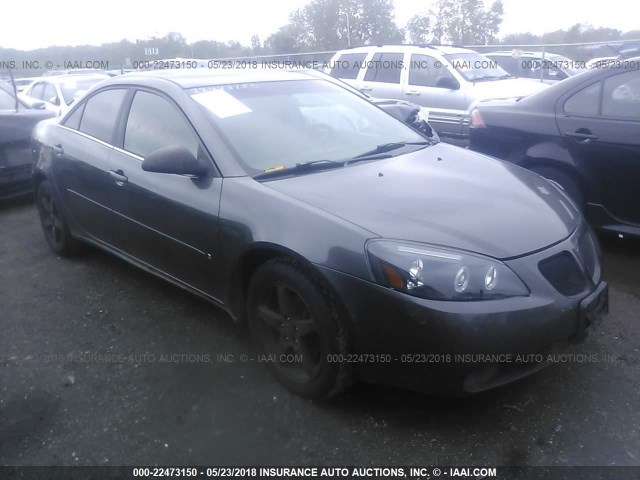 1G2ZG558X64265853 - 2006 PONTIAC G6 SE1 GRAY photo 1