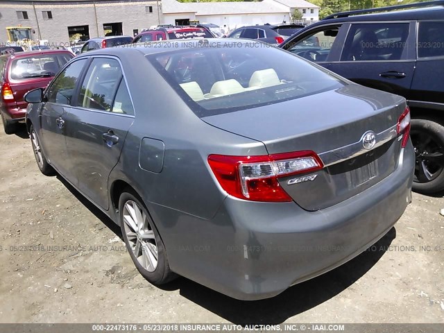 4T4BF1FK8CR231300 - 2012 TOYOTA CAMRY SE/LE/XLE 绿色 照片 3