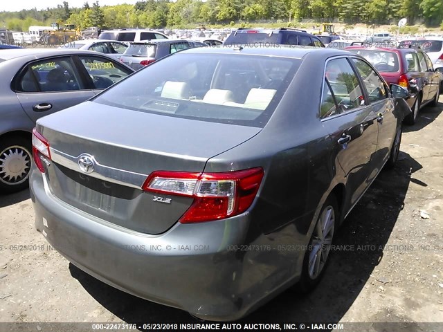 4T4BF1FK8CR231300 - 2012 TOYOTA CAMRY SE/LE/XLE 绿色 照片 4