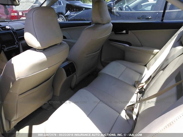 4T4BF1FK8CR231300 - 2012 TOYOTA CAMRY SE/LE/XLE 绿色 照片 8