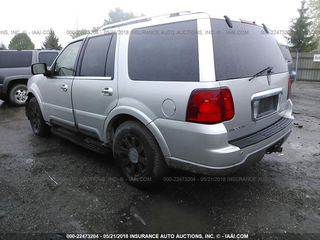 5LMFU28R73LJ44900 - 2003 LINCOLN NAVIGATOR GRAY photo 3