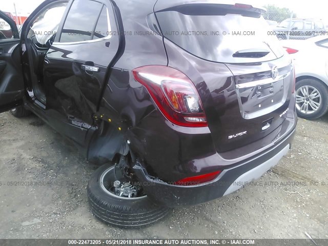 KL4CJASB0HB180010 - 2017 BUICK ENCORE PREFERRED Lila Foto 6