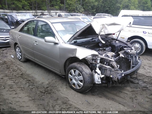 4T1BE32K93U667894 - 2003 TOYOTA CAMRY LE/XLE/SE BEIGE photo 1