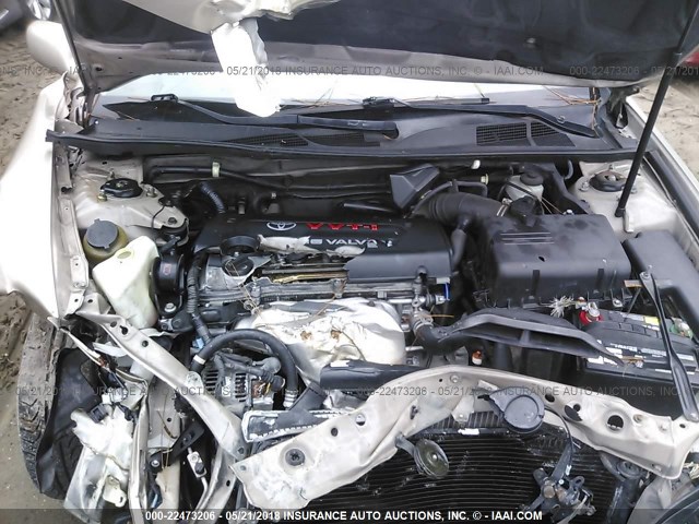 4T1BE32K93U667894 - 2003 TOYOTA CAMRY LE/XLE/SE BEIGE photo 10