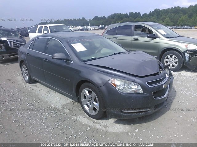 1G1ZC5E04A4126921 - 2010 CHEVROLET MALIBU 1LT ნაცრისფერი ფოტო 1