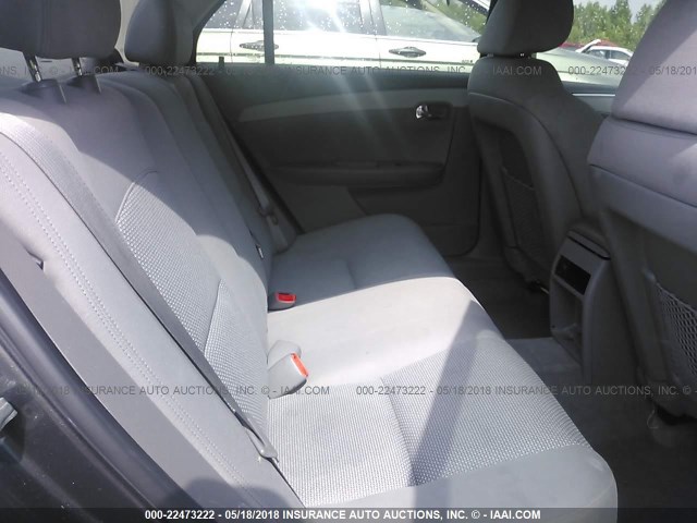1G1ZC5E04A4126921 - 2010 CHEVROLET MALIBU 1LT ნაცრისფერი ფოტო 8