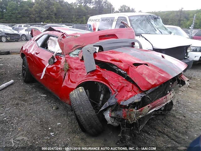 2C3CDZAG9HH507752 - 2017 DODGE CHALLENGER SXT RED photo 6