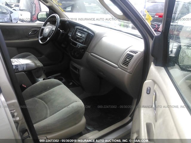 4F2CU08142KM50501 - 2002 MAZDA TRIBUTE LX/ES SILVER photo 5