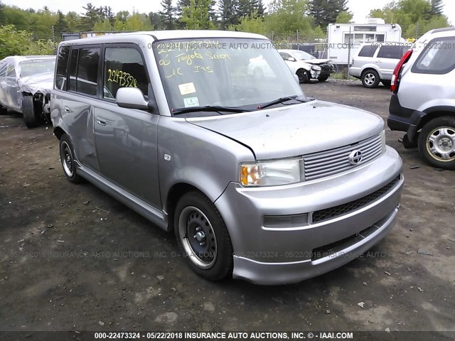 JTLKT334364074745 - 2006 TOYOTA SCION XB GRAY photo 1
