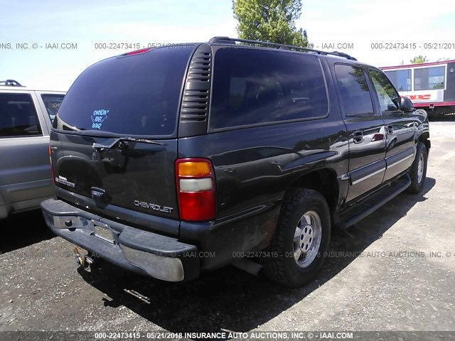 3GNFK16Z33G295392 - 2003 CHEVROLET SUBURBAN K1500 GRAY photo 4