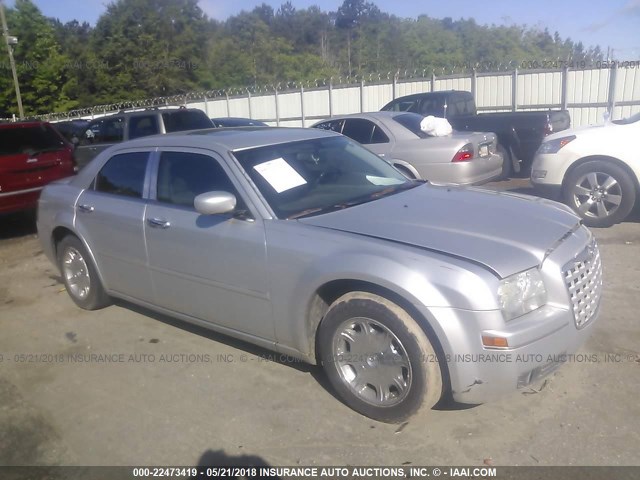 2C3KA53G26H109600 - 2006 CHRYSLER 300 TOURING SILVER photo 1