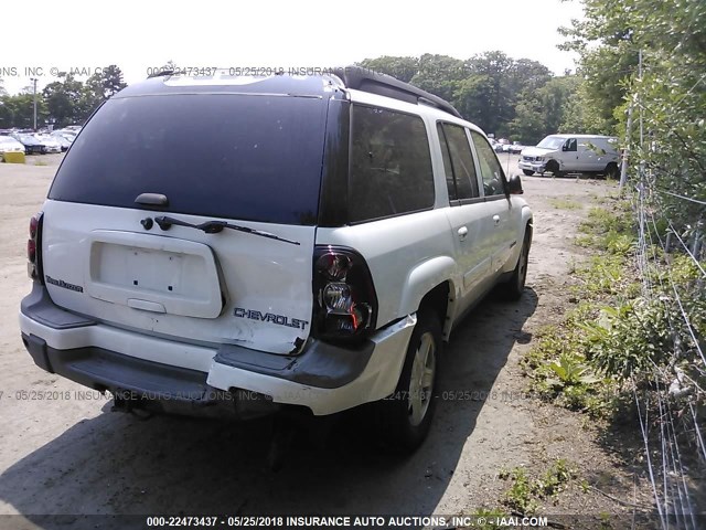 1GNET16S036130834 - 2003 CHEVROLET TRAILBLAZER EXT WHITE photo 4