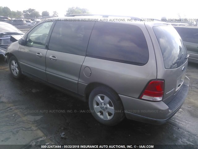 2FMZA57635BA13774 - 2005 FORD FREESTAR SES GOLD photo 3