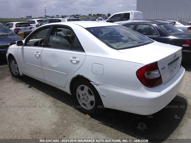 4T1BF32K53U050778 - 2003 TOYOTA CAMRY LE/XLE/SE Ağ foto 3