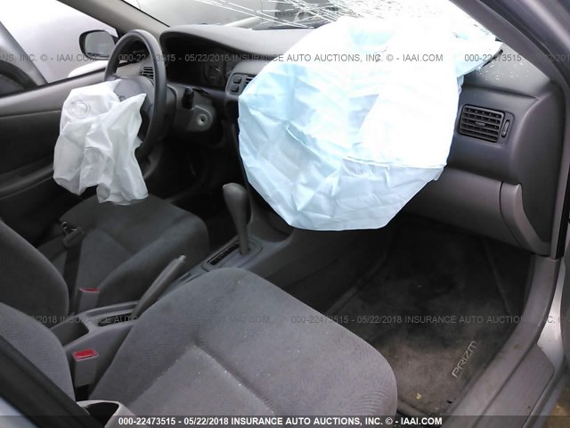 1Y1SK52892Z423382 - 2002 CHEVROLET GEO PRIZM LSI SILVER photo 5