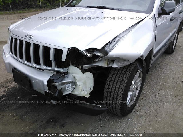 1J4HR48N45C690562 - 2005 JEEP GRAND CHEROKEE LAREDO/COLUMBIA/FREEDOM 银色 照片 6