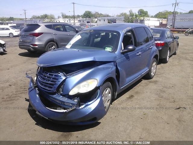 3A4FY58B36T202892 - 2006 CHRYSLER PT CRUISER TOURING BLUE photo 2