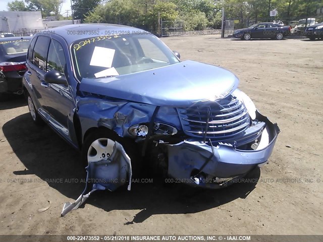 3A4FY58B36T202892 - 2006 CHRYSLER PT CRUISER TOURING BLUE photo 6