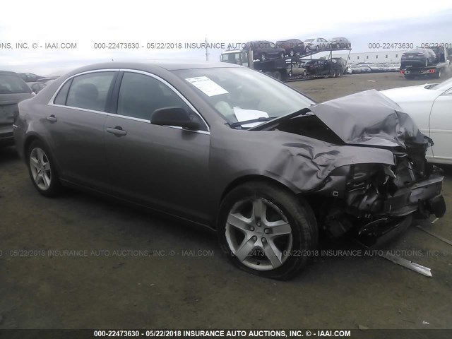 1G1ZB5E12BF101713 - 2011 CHEVROLET MALIBU LS Qəhvəyi foto 1