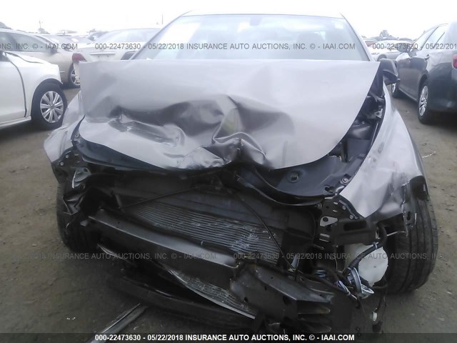 1G1ZB5E12BF101713 - 2011 CHEVROLET MALIBU LS Qəhvəyi foto 6